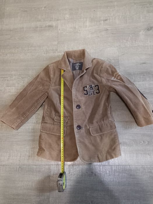 Elegancka marynarka sztruks 104 HM święta uroczystość akademia