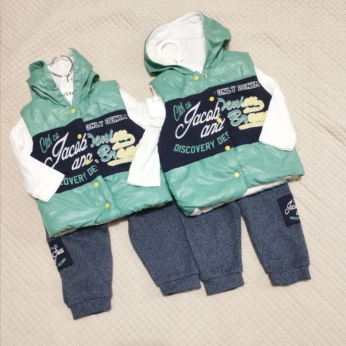 Костюми на весну для двойни,близнят, двійнят