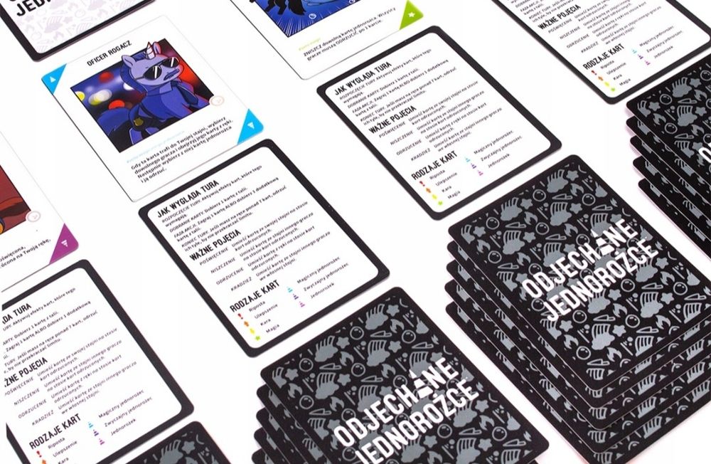 Gra "odjechane jednorożce" idealny stan (1 raz uzyta)