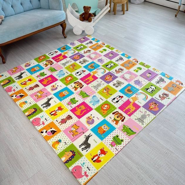 Термоковрик 200×180, 2×1.6термокилимок детский килимки дитячі ковер