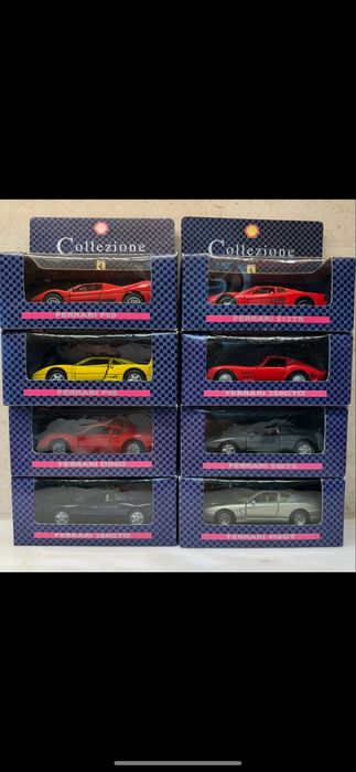 Carros 8 miniaturas Ferrari coleção