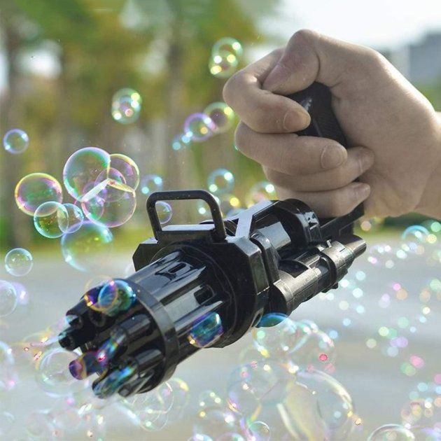 Кулемет дитячий з мильними бульбашками Gatling Мініган WJ 950
