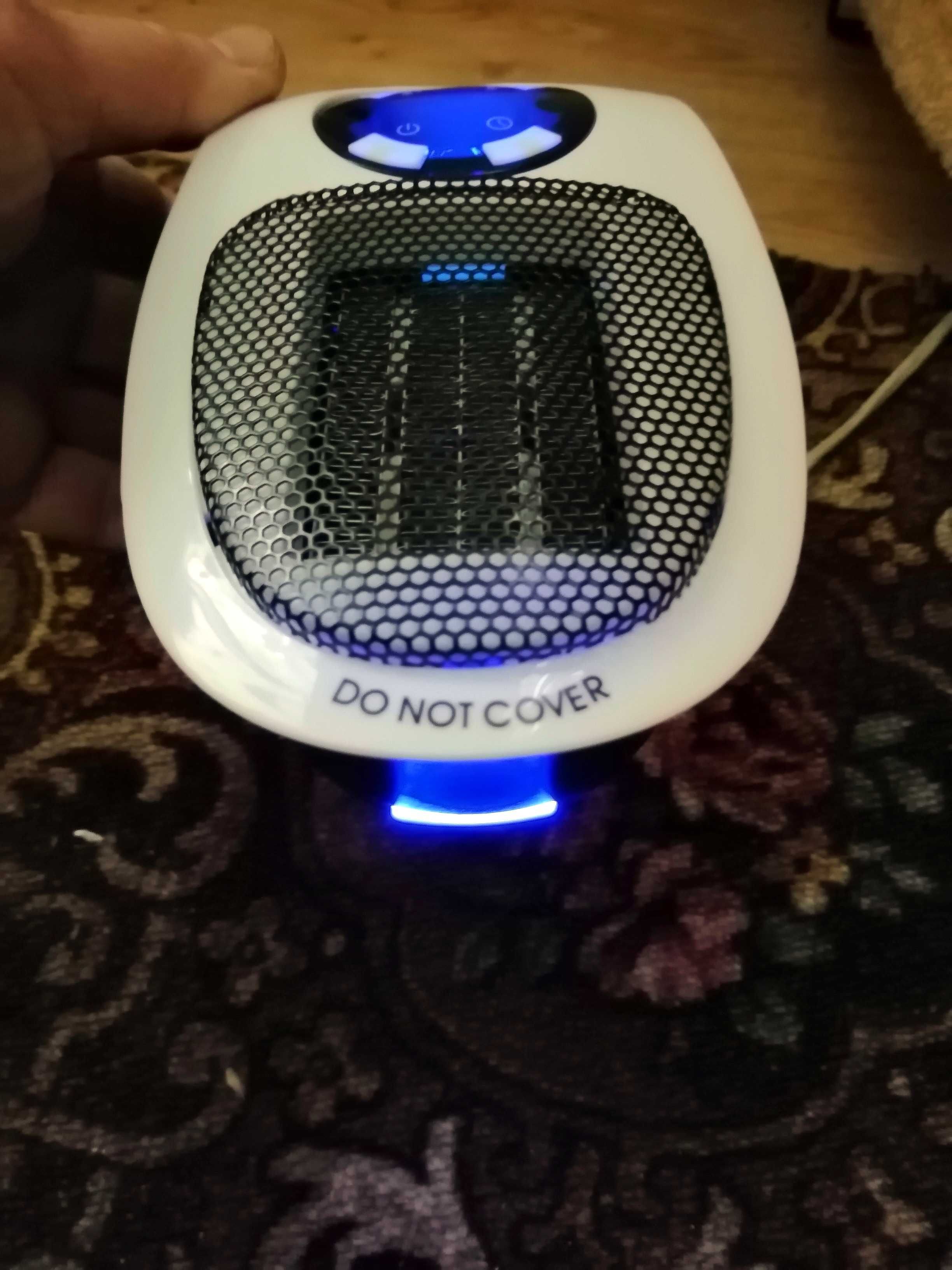 Портативний нагрівач SUNROZ PLUGGABLE Mini Heater Fan 500 вт