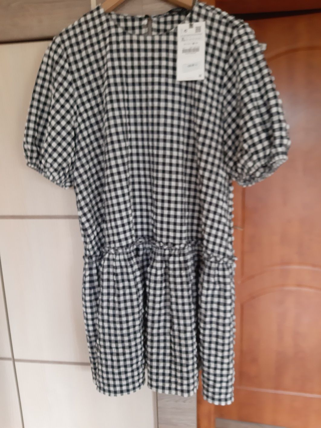 Sukienka Zara XL tunika kratka oversize ciąża plus size tkma