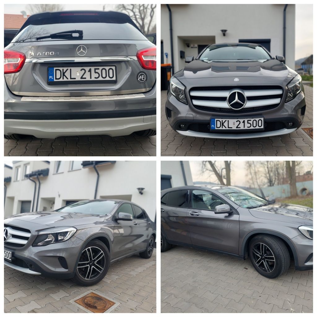 Mercedes-Benz GLA 180 1,5 Diesel Bezwypadkowy  Prywatny