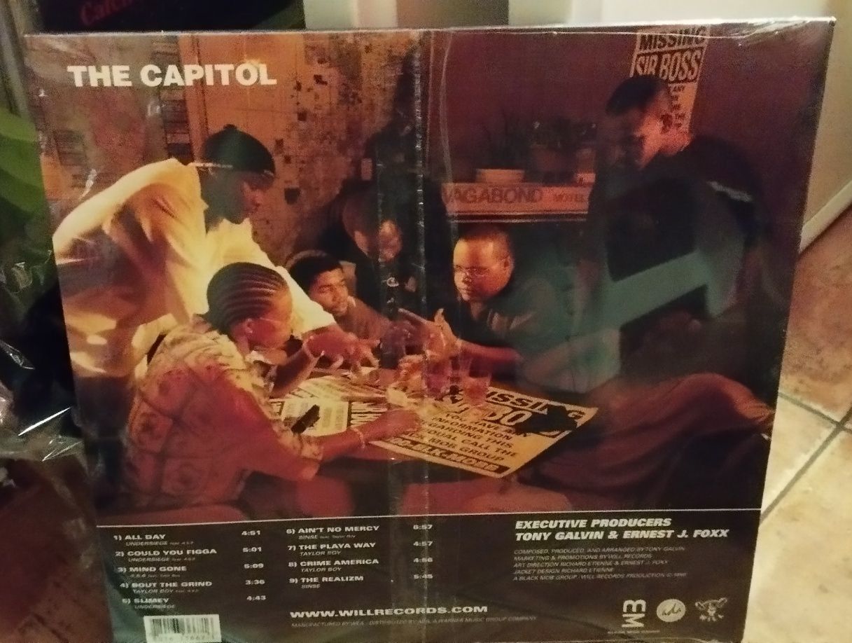 The Black mob group - The capitol lp