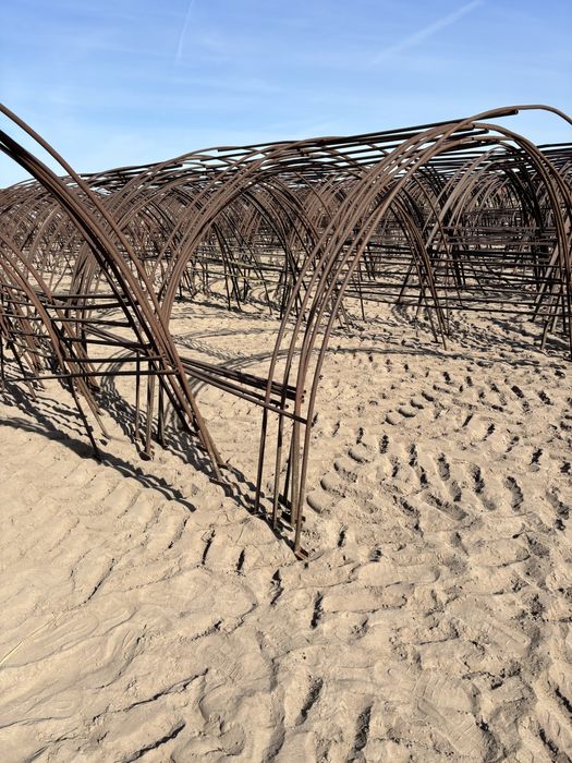 Pałąki tunele foliowe konstrukcja budy 6