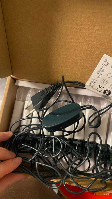 Гирлянда 16 свечей /рабочие