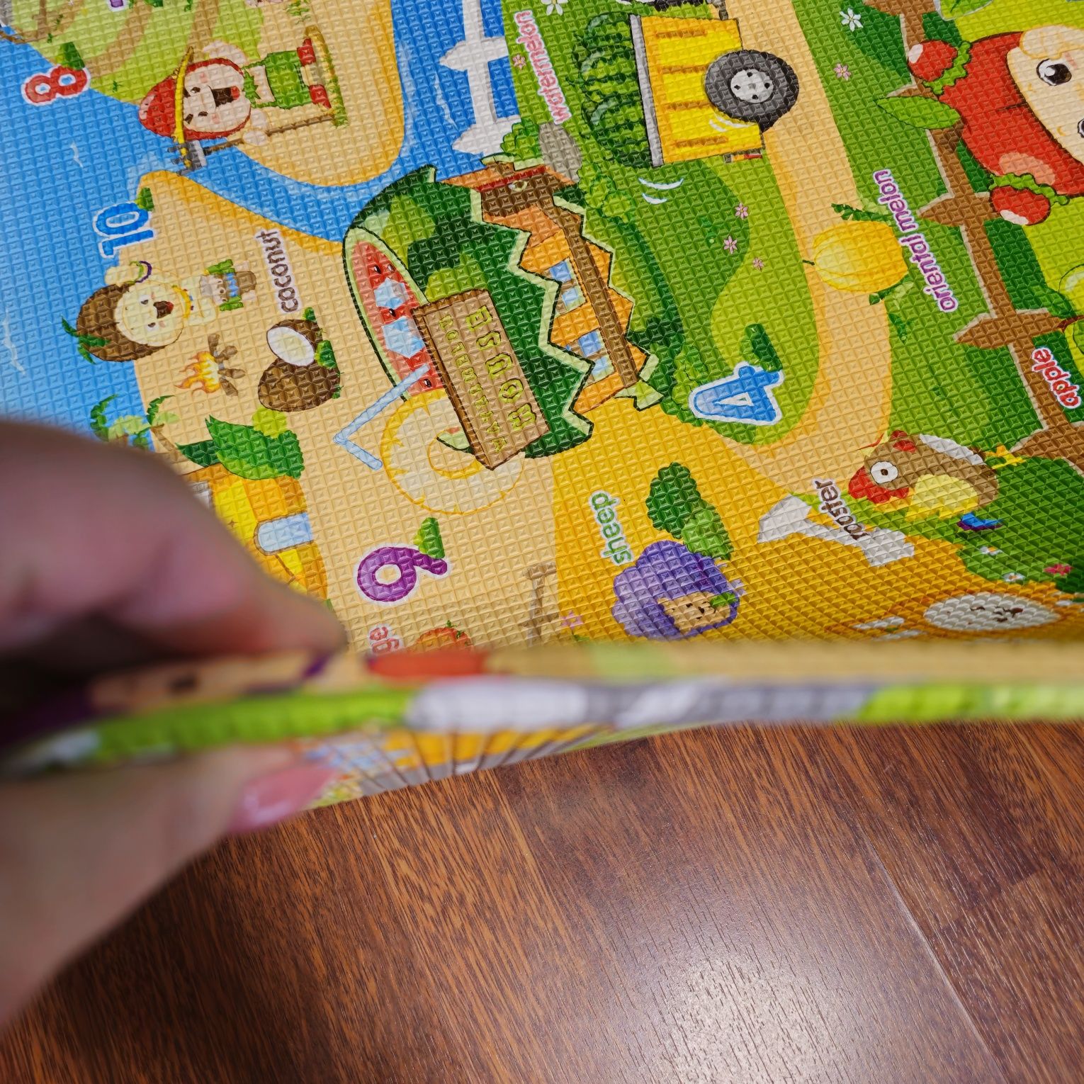 Килимок Fruit Farmи, большой игровой ковер
