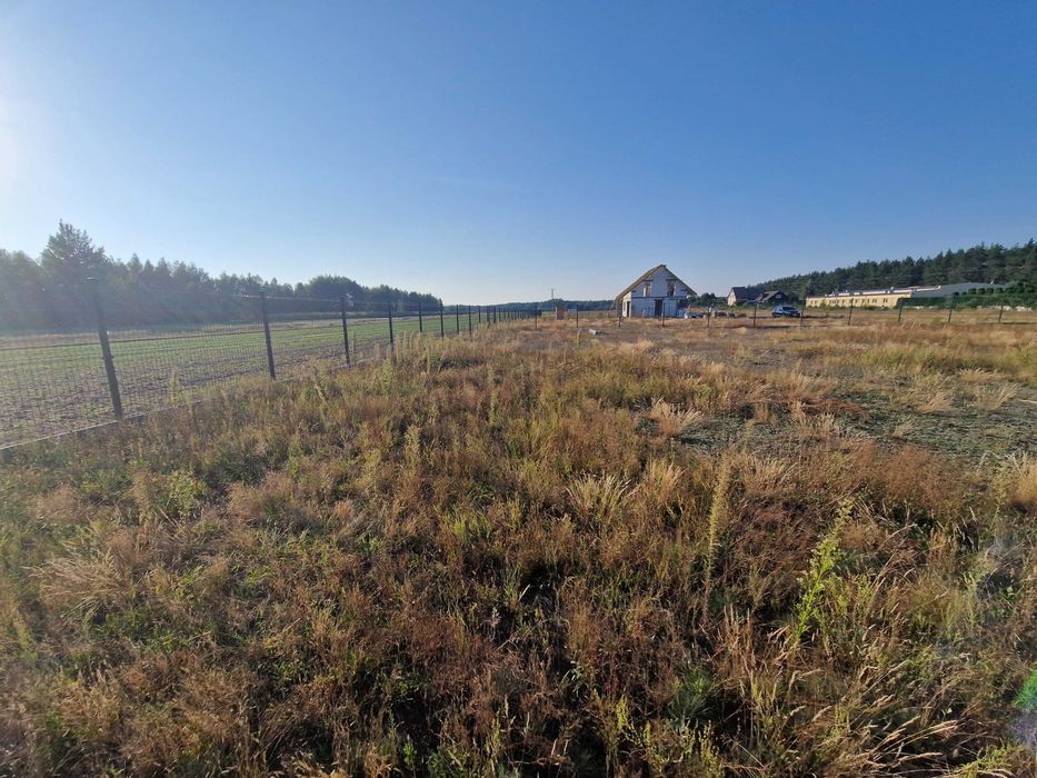 Działka budowlana 1000 m2 z WZ