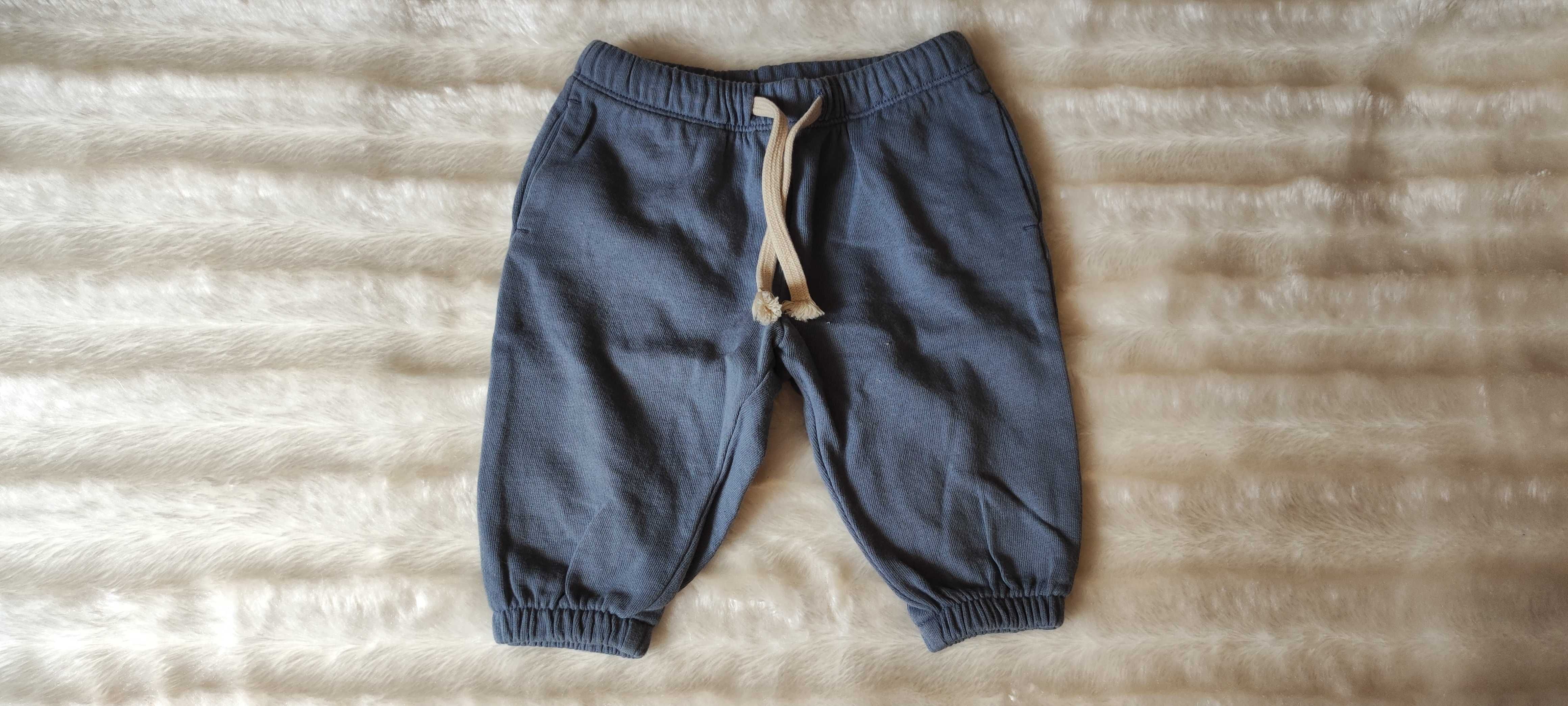 Spodnie dresowe r. 68 H&M