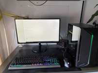 Zestaw Gamingowy – Komputer + Monitor 24" + Klawiatura + Mysz.