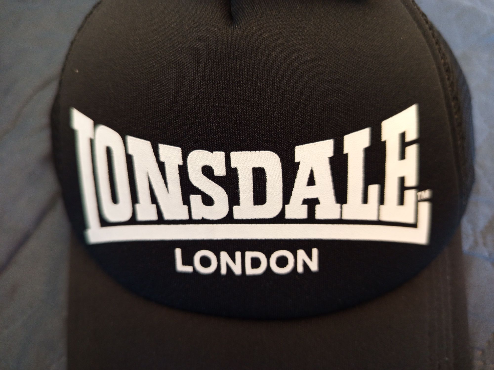 Lonsdale London czapka z daszkiem czarna Nowa