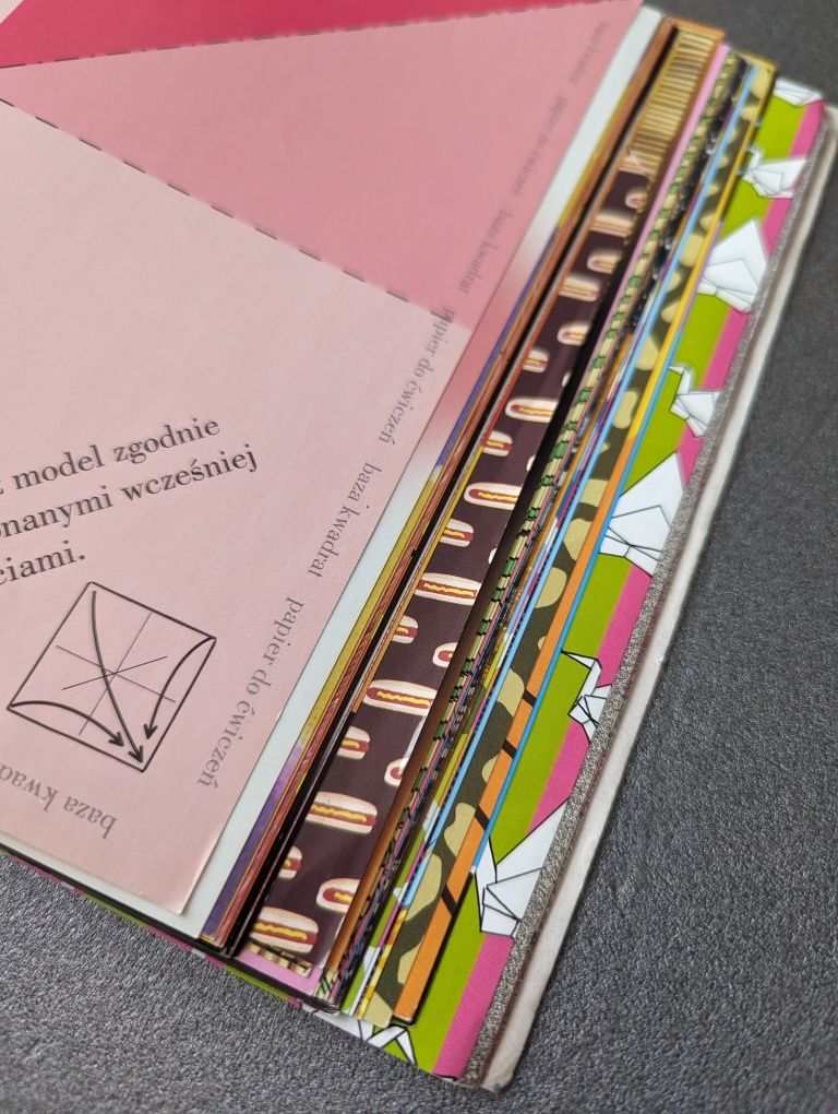Książka Origami 57 modelu papiery do składania
