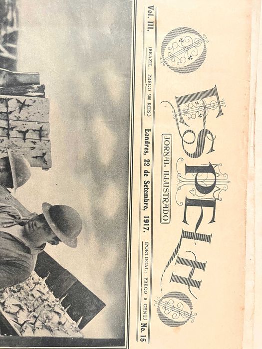 Jornais 1914-18 Históricos Raríssimos, Papel Centenário!!