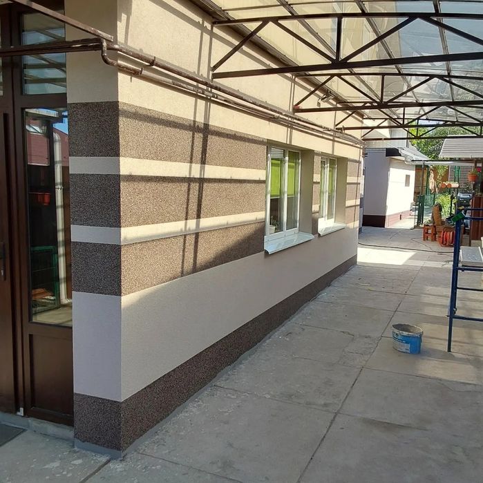 Утеплення будинків пенопластом 10см