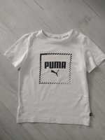 Koszulka biała Puma dla chłopca r 140