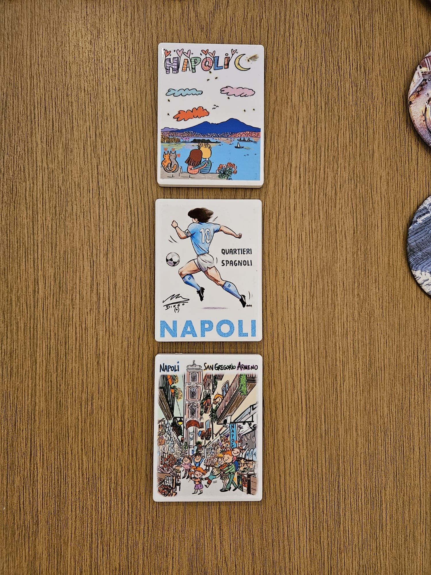 Magnesy na lodówkę Neapol - Napoli Maradona