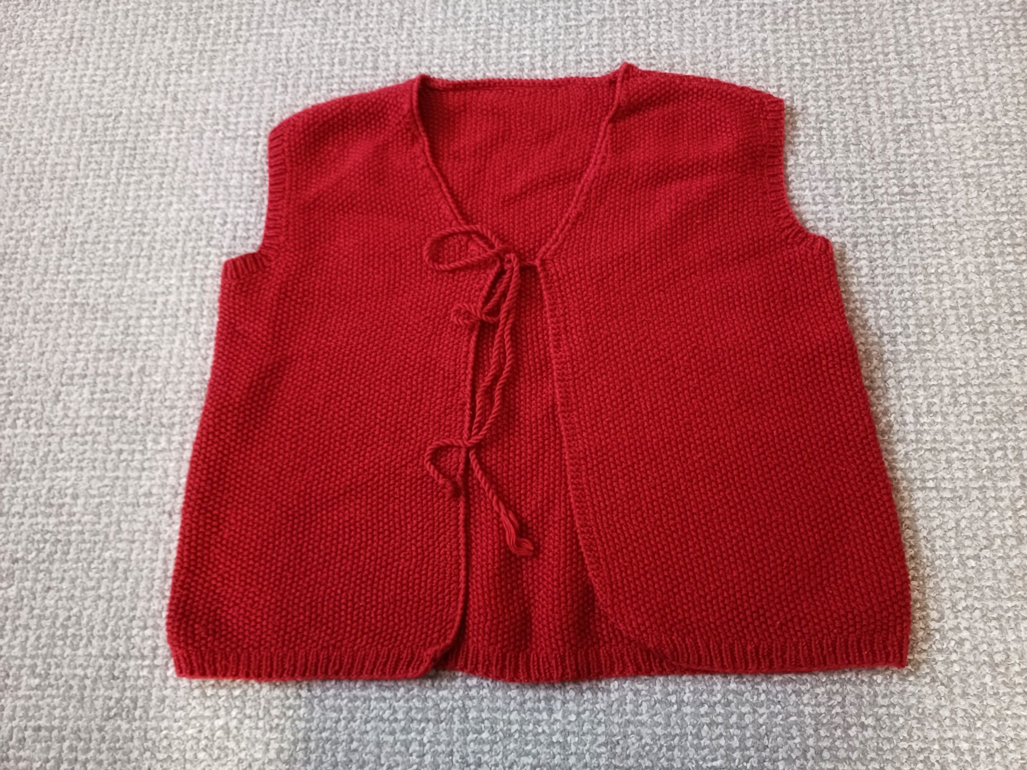 Kamizelka, ocieplacz damski  handmade L/XL