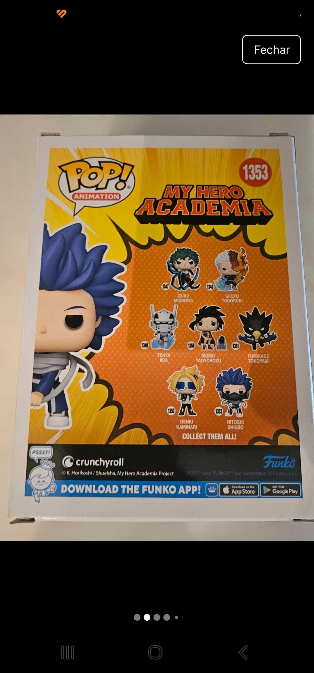 Funko Pop! CHASE Hitoshi Shinso 1353