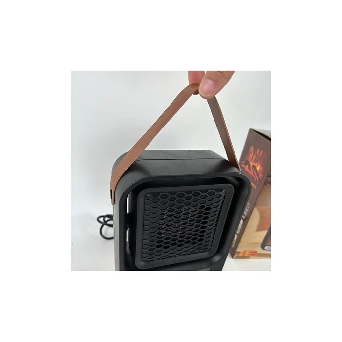 Aquecedor Ajustável Efeito Lareira c/ Comando