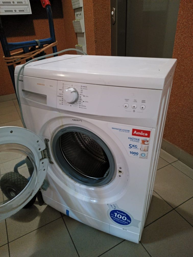 Pralka Amica 5 kg, 1000 obr., Zadbana , Wrocław Transport.