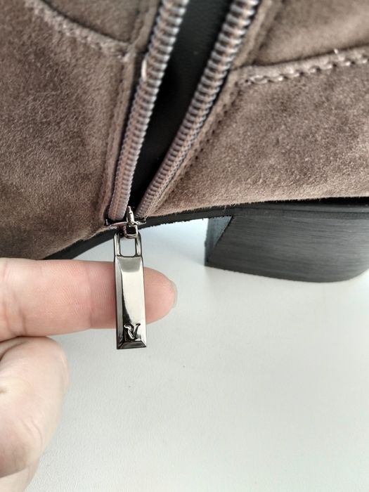 Сапожки ковбої замш