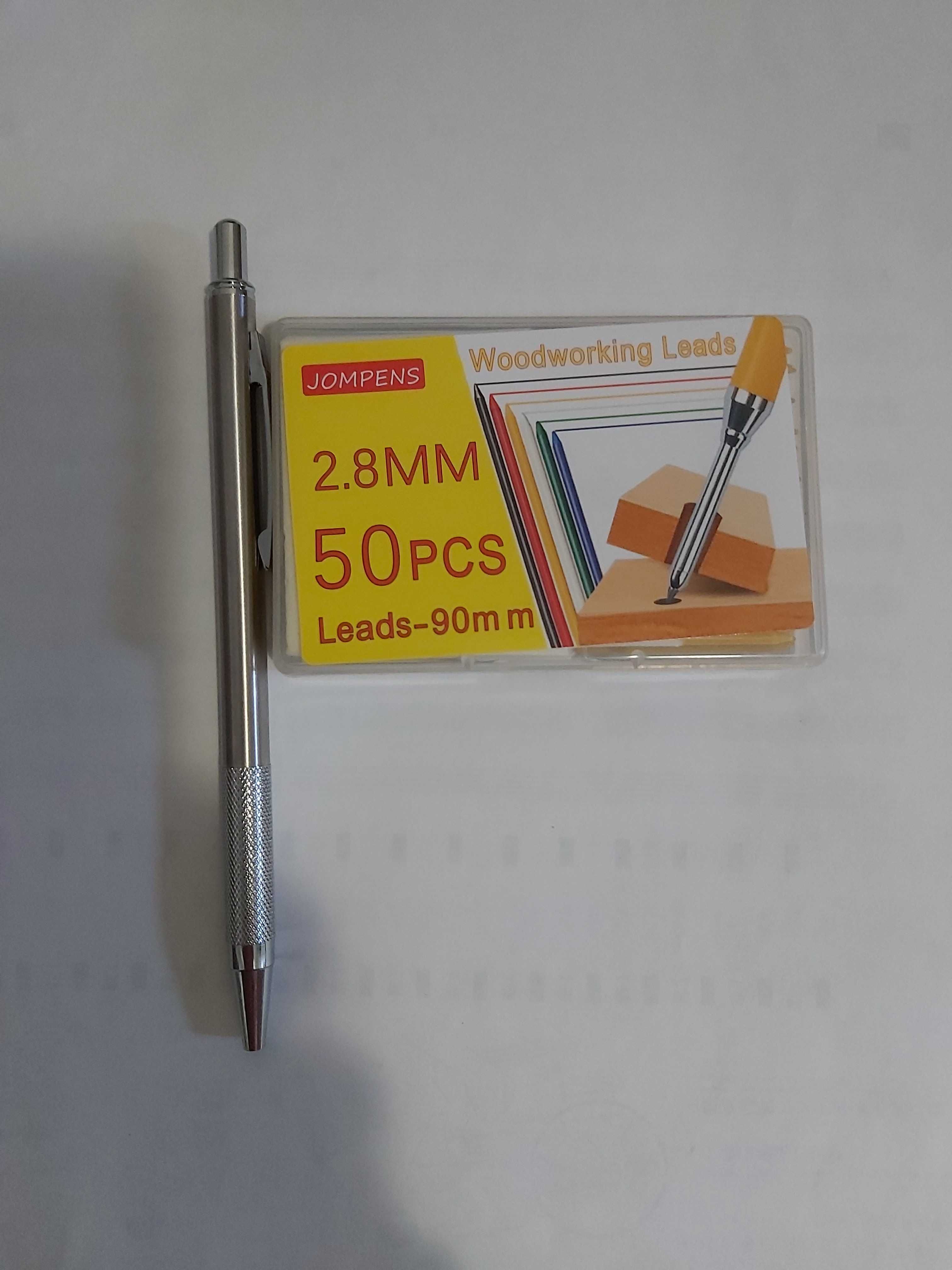 Lapiseira de 2.8mm com minas amarelas