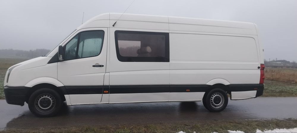 VW crafter 7 osób brygadówka