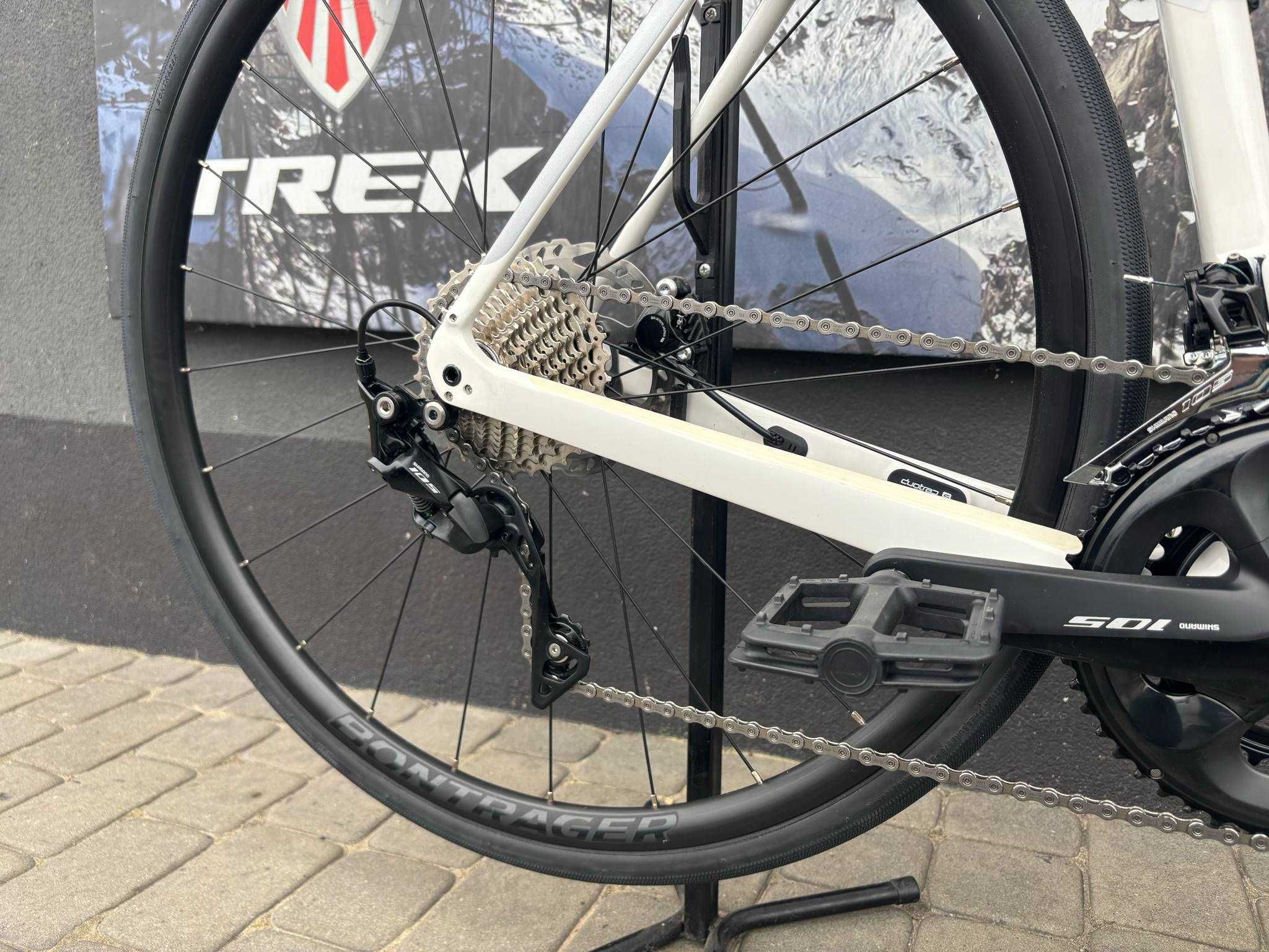 Rower Trek Domane SL 5 60 Whie/Quicksilver