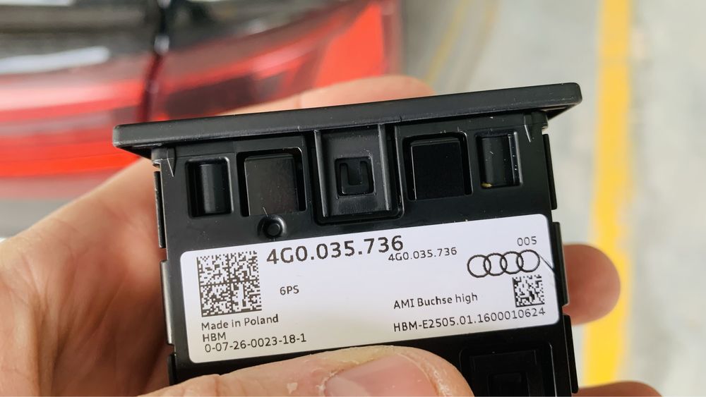 Audi A6 A7 C7 A3 Блок AMI 4G0035736 81A035736 USB Carplay MIB2