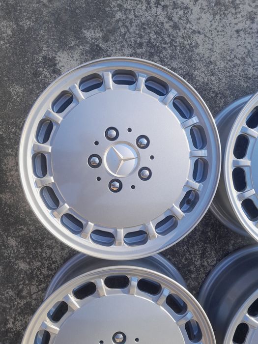 Felgi aluminiowe 15 Gullideckel w124,w201 mercedes 6.5Jx15 et 49