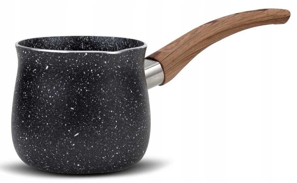 Tygielek do KAWY po GRECKU turecku GRANITOWA Powłoka 350ml. NAVA