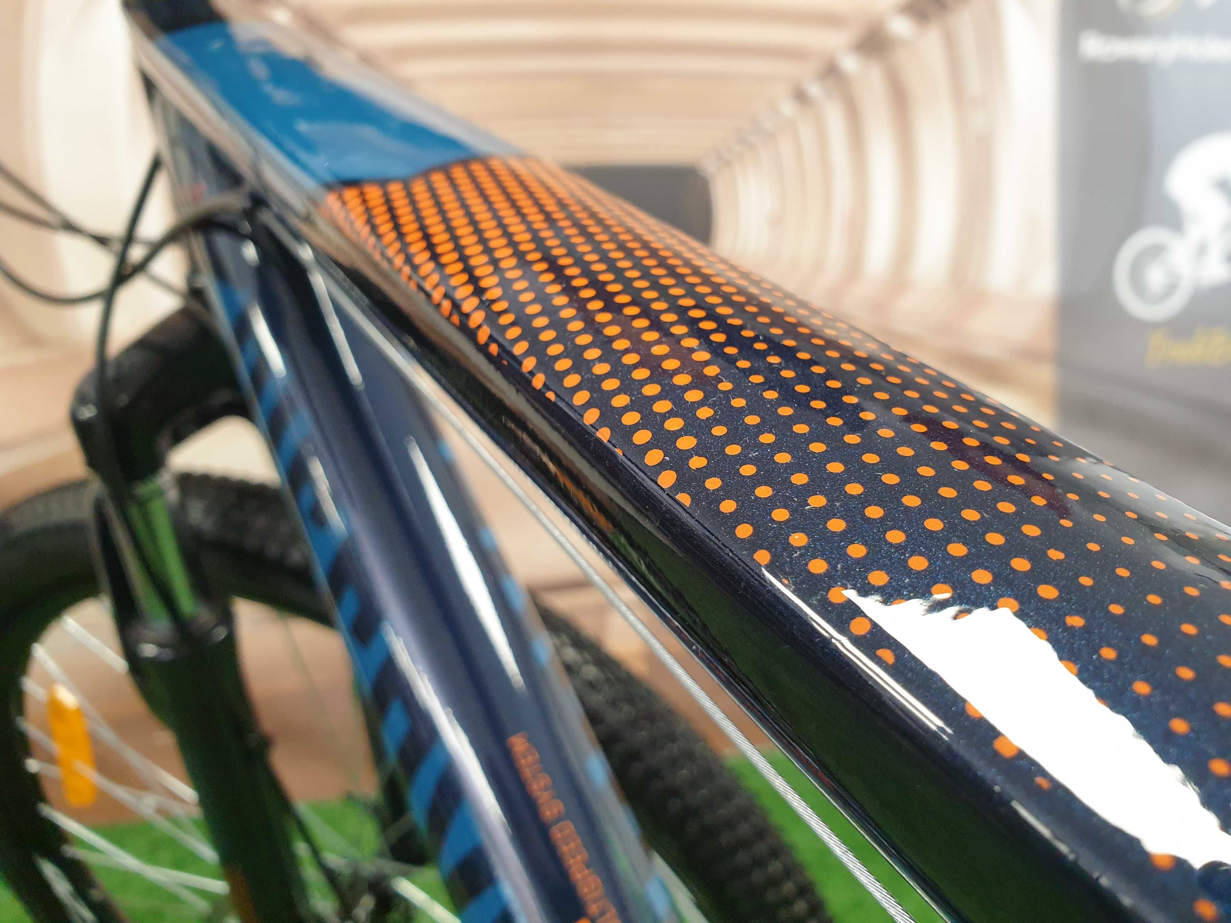 Rower górski MTB Discovery RIDER DD rama 16 cali koło 26" GRANATOWY