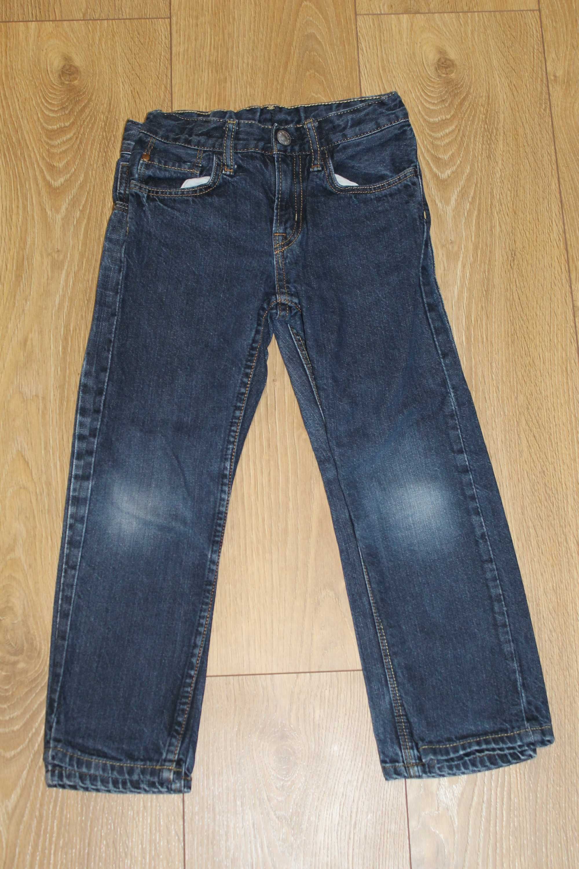 Spodnie jeansowe jeansy dla chłopca 3 szt. H&M C&A 110