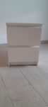Mesinha de cabeceira branca ikea