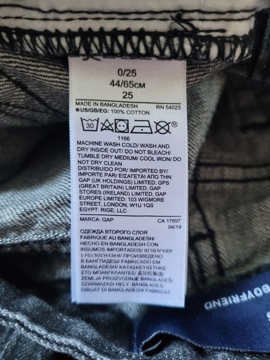 Jeansy Boyfriend GAP