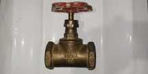 Кран бронзовый паровий 1 1/2" (ДУ40, для трубы 48мм), СССР