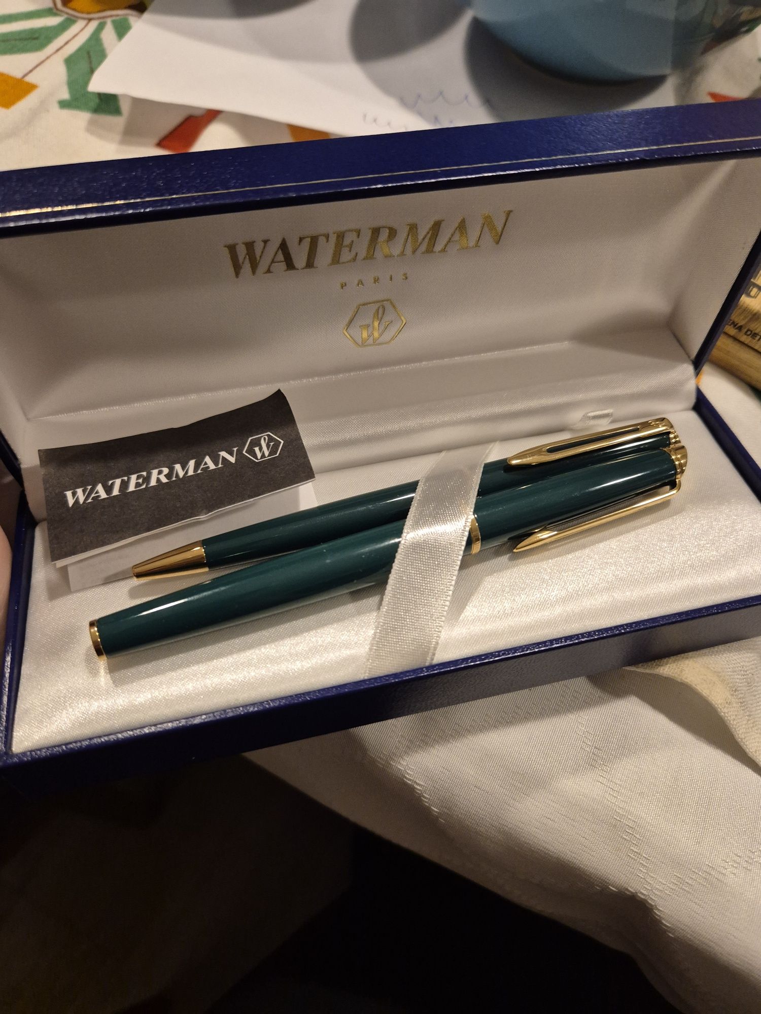 Wieczne pióro i długopis Waterman Paris