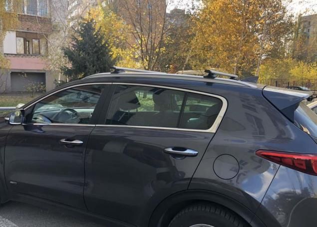 NEW Поперечины Аэро на крышу KIA Sportage 2016 -