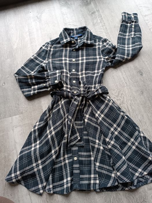 Sukienka koszulowa dziewczęca r.128