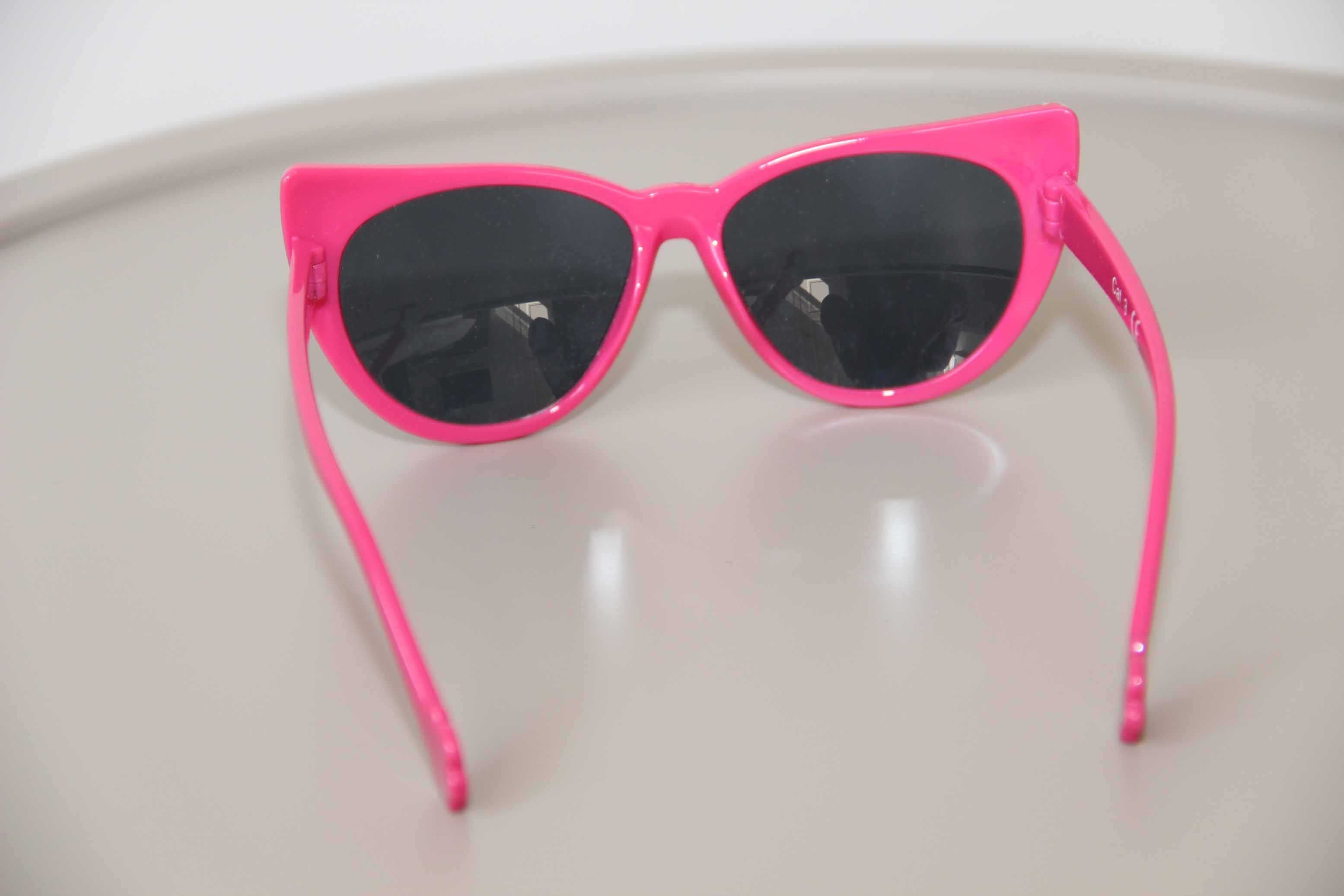 Okulary słoneczne dla dziewczynki cat eye