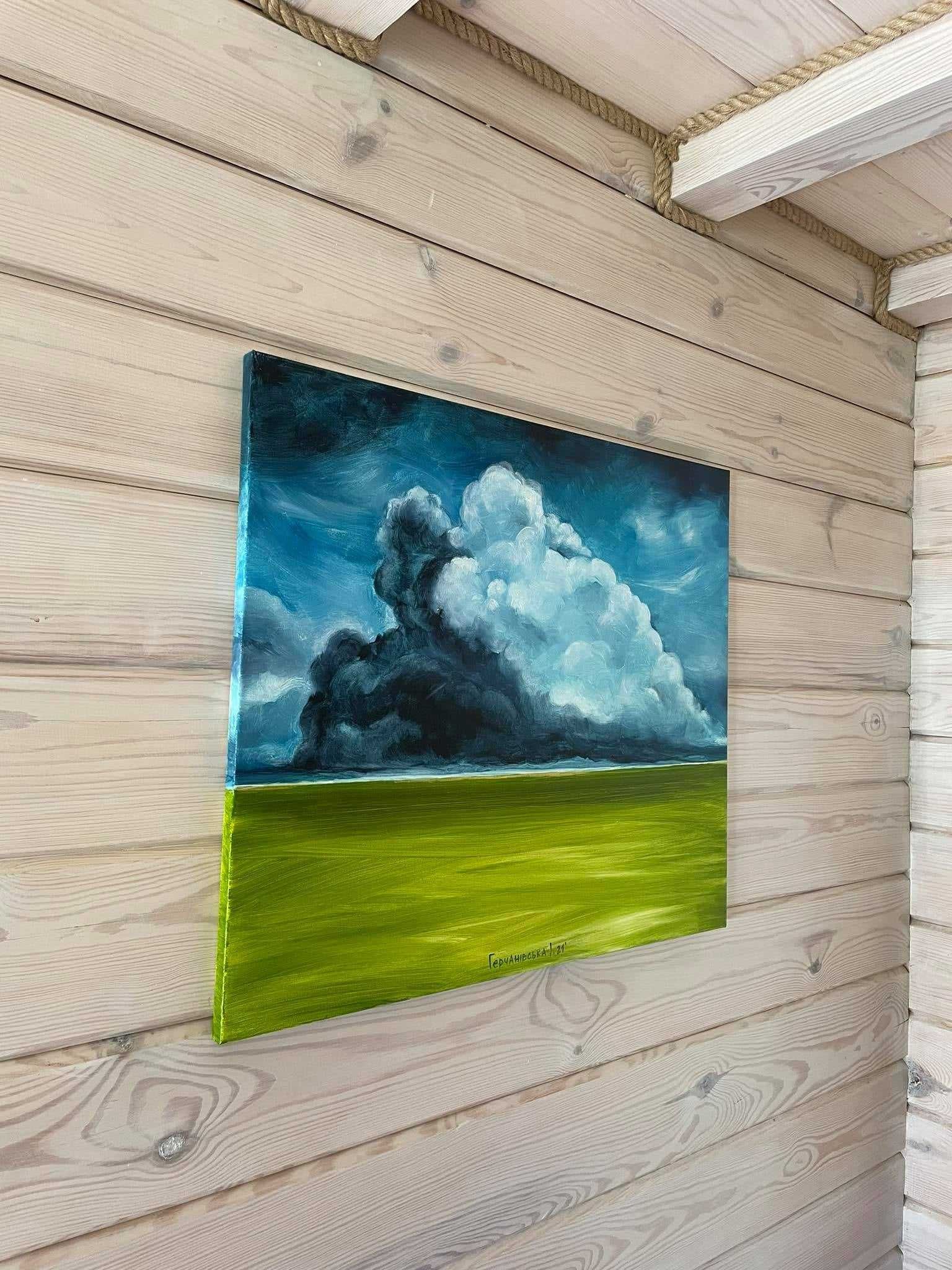 Картина олійними фарбами із серії робіт "Велич неба"
