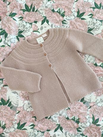 Sweter Zara r.98 kardigan