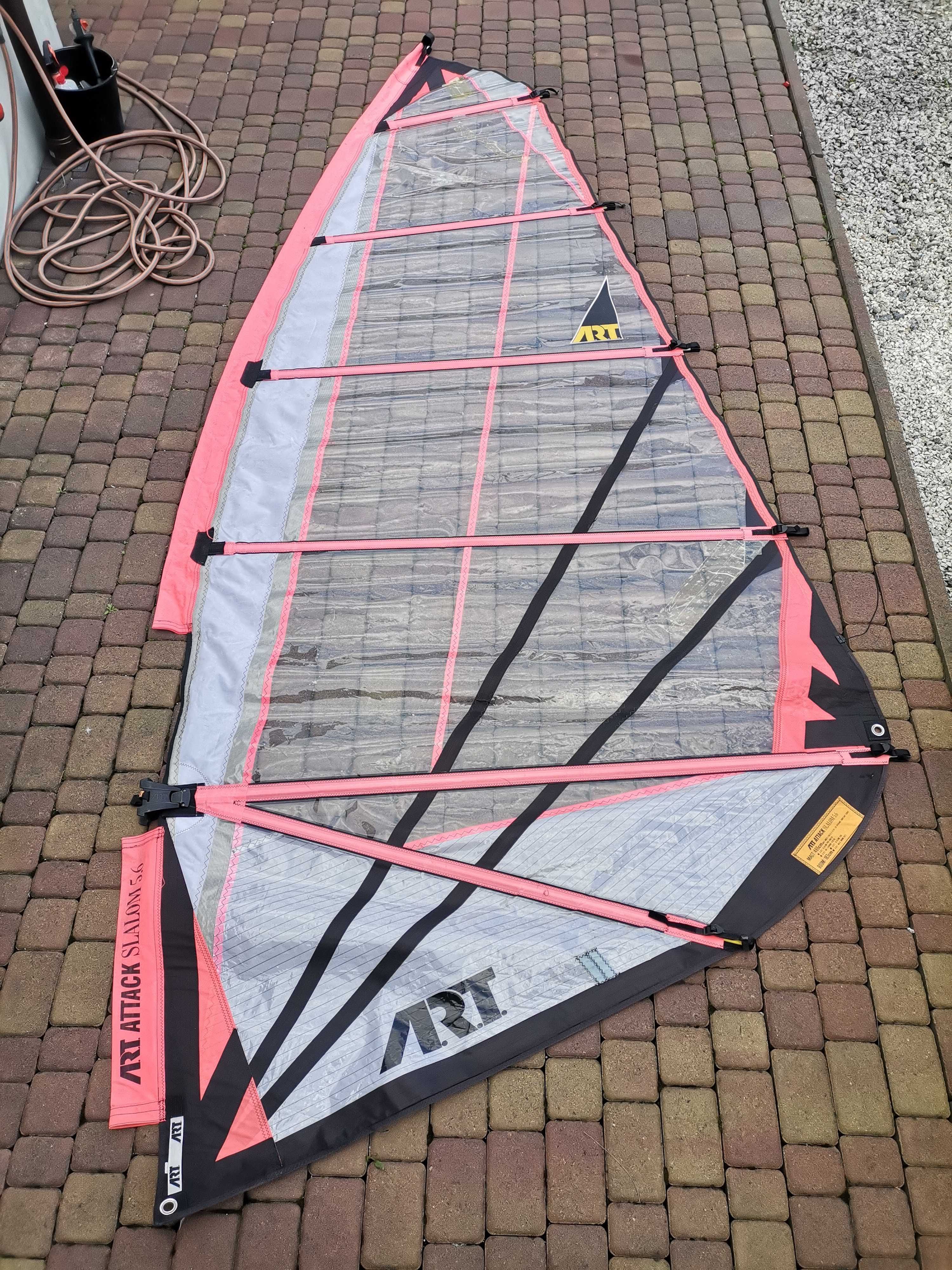 Żagiel do windsurfingu Art. Attack Slalom-5,6 m