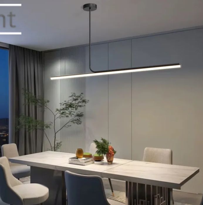 Lampa sufitowa wisząca LED APP1659-CP Black 120cm
ID: 10943