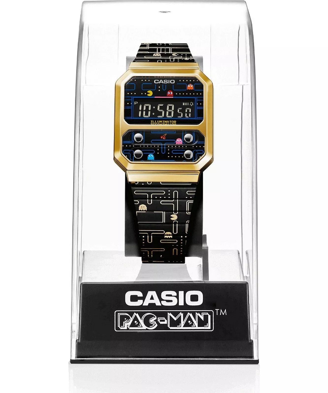Zegarek Casio Vintage x PAC-MAN A100WEPC-1B Limitowany