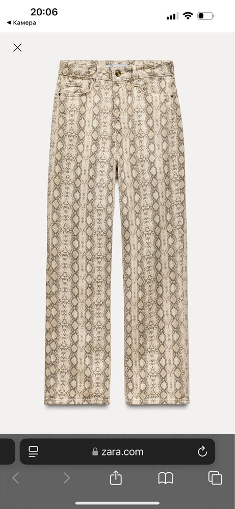 Костюм котоновий zara  жакет xs джинси 34