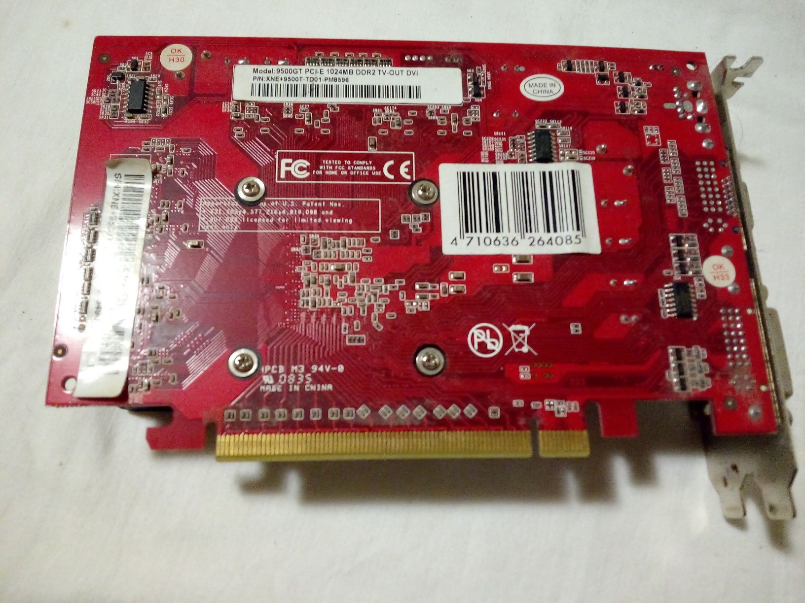 Видеокарта к ПК 9500GT PCI-E 1024 MB DDR2