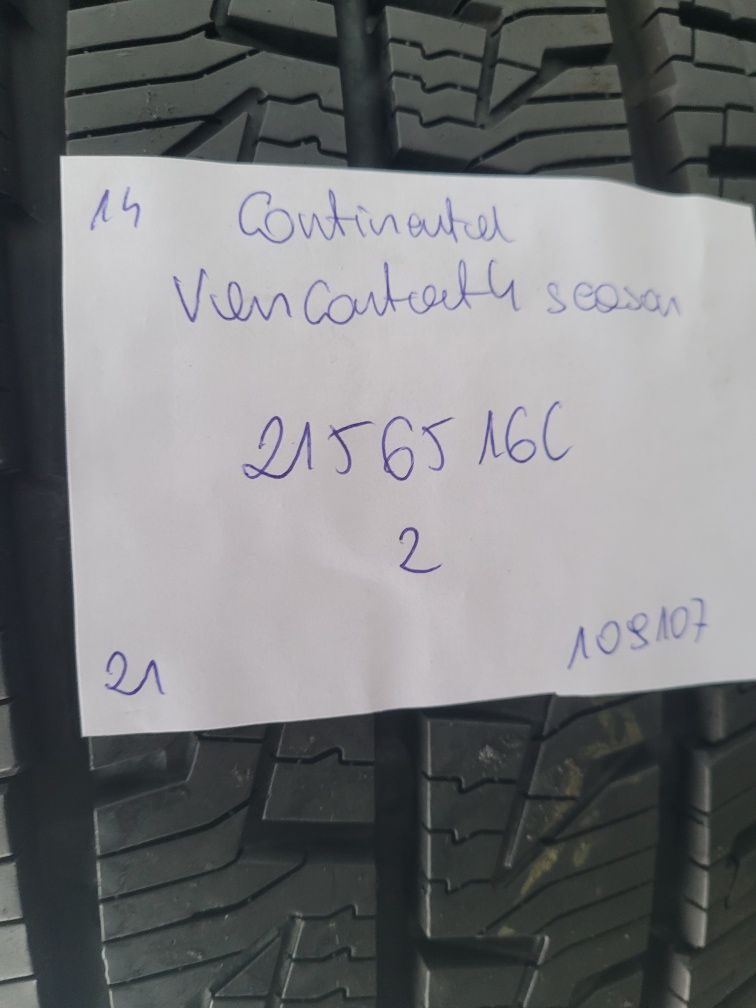215/65/16C 215/65R16 Continental 2021 całoroczne